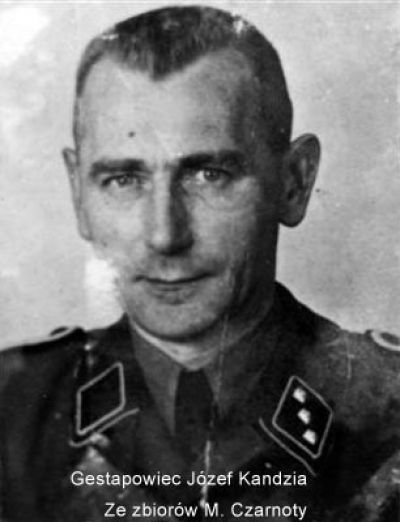 Gestapowiec Józef Kandzia